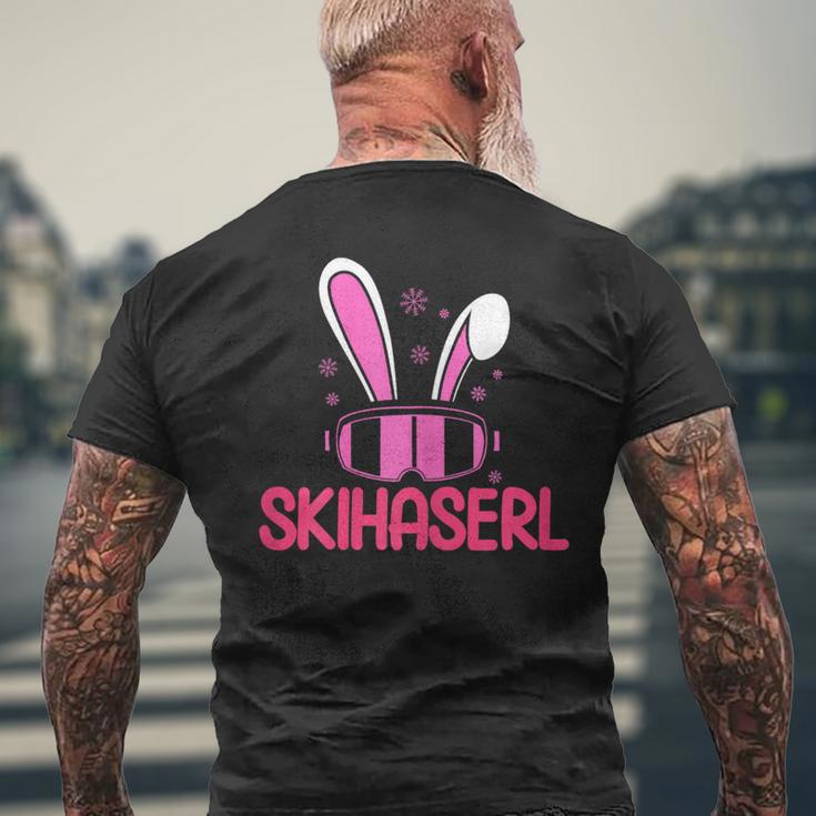 Skihaserl Apres Ski T-Shirt mit Rückendruck Geschenke für alte Männer