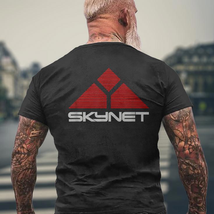 Skynet Cyborgs T-Shirt mit Rückendruck Geschenke für alte Männer