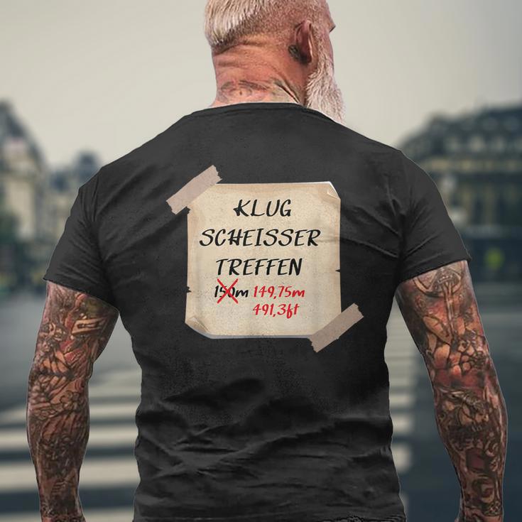 Smart Scheisserom Dienst T-Shirt mit Rückendruck Geschenke für alte Männer