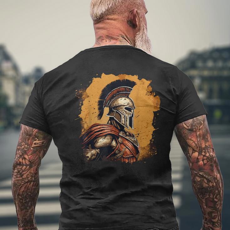 Sparta Spartan Leonidas 300 Spartan T-Shirt mit Rückendruck Geschenke für alte Männer