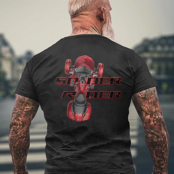 Spyder Ryder T-Shirt mit Rückendruck Geschenke für alte Männer