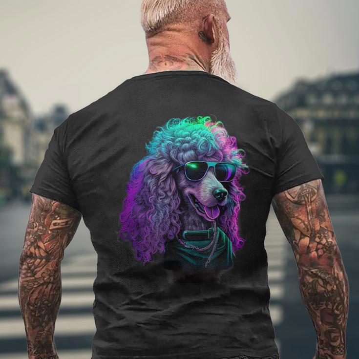 Standard Poodle Dogs Standard Poodle T-Shirt mit Rückendruck Geschenke für alte Männer