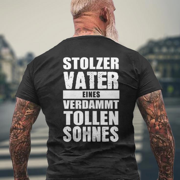 Stolzerater Eineserdammt Tollen Sohnes Kind Papa T-Shirt mit Rückendruck Geschenke für alte Männer