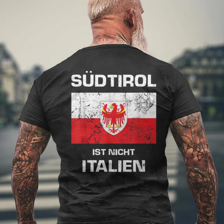 Südtirol Ist Nicht Italien T-Shirt mit Rückendruck Geschenke für alte Männer