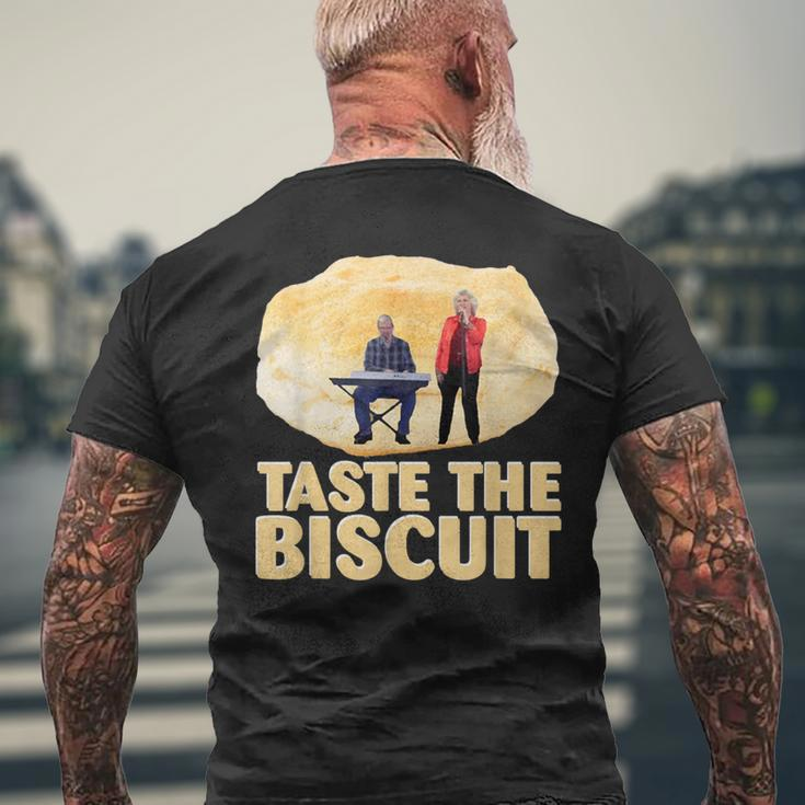 Taste The Biscuit Men's T-shirt Back Print Gifts for Old Men