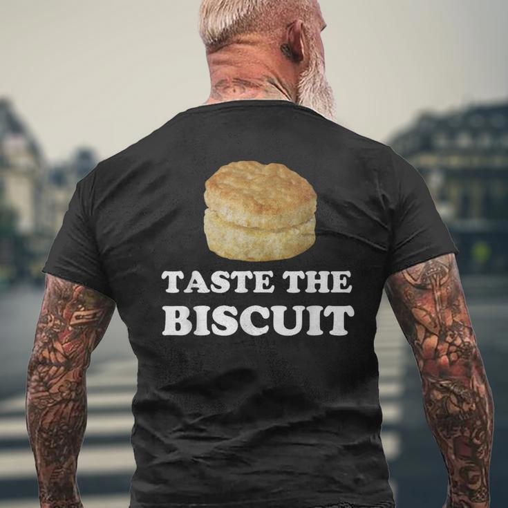 Taste The Biscuit Men's T-shirt Back Print Gifts for Old Men