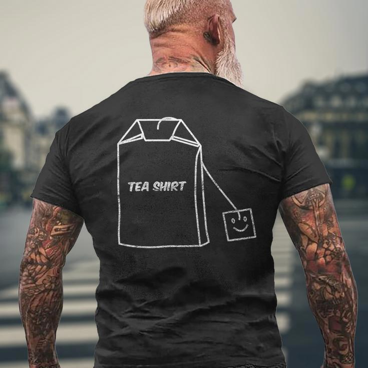 Tea Tea Bag For Tea Lovers Tea Drinker T-Shirt mit Rückendruck Geschenke für alte Männer