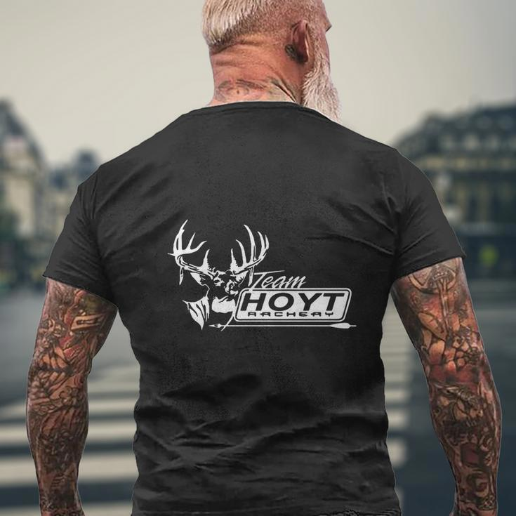 Team Hoyt Archery Hunting Compound Bow Hunting Mens Back Print T-shirt Gifts for Old Men