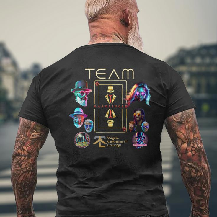 Team Karolinger T-Shirt mit Rückendruck Geschenke für alte Männer