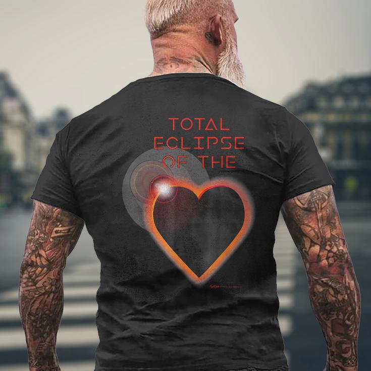 Total Eclipse Of The Solar Heart Astronomy Men's T-shirt Back Print Gifts for Old Men