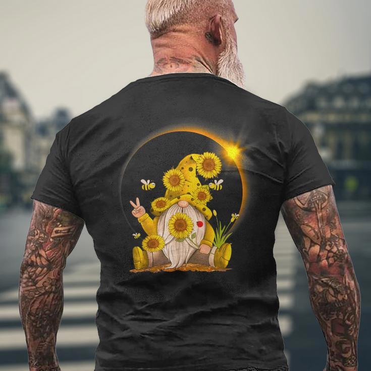 Total Solar Eclipse Gnome 2024 Totality Spring April 4 2024 Men's T-shirt Back Print Gifts for Old Men