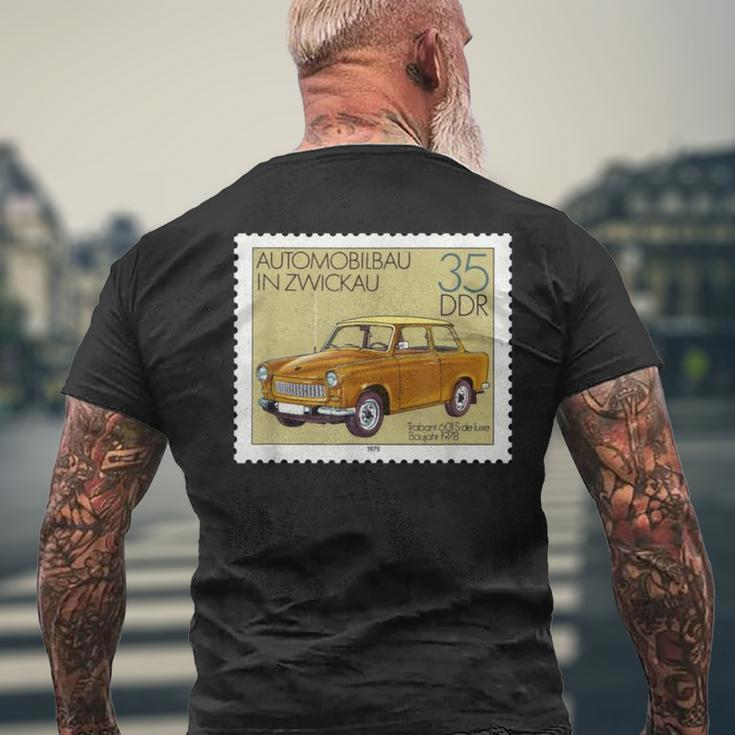 Trabant 601 S Trabant Retro Car Go Trabi Men's T-shirt Back Print Gifts for Old Men