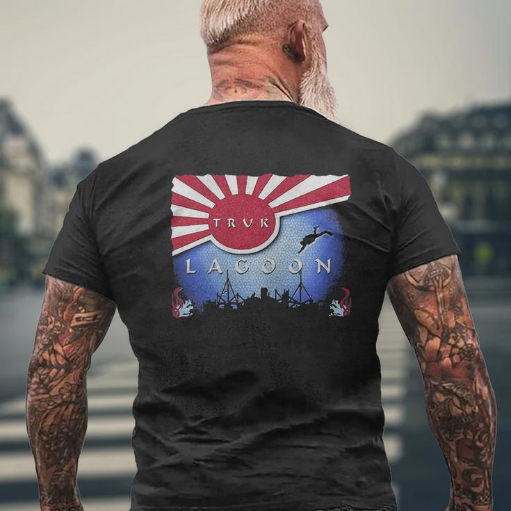 Truk Lagoon Wreck Dive Scuba Diving T-Shirt Mens Back Print T-shirt Gifts for Old Men