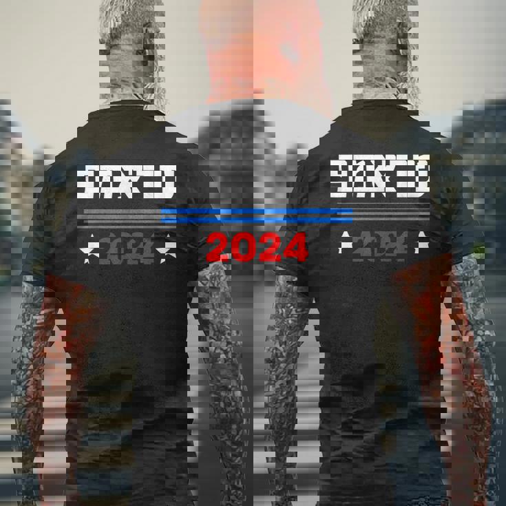 Trump 2024 En Las Elecciones Del Presidente Hebreo Donald Trump 2024 Camiseta Hombre Estampado Espalda Regalos para ancianos
