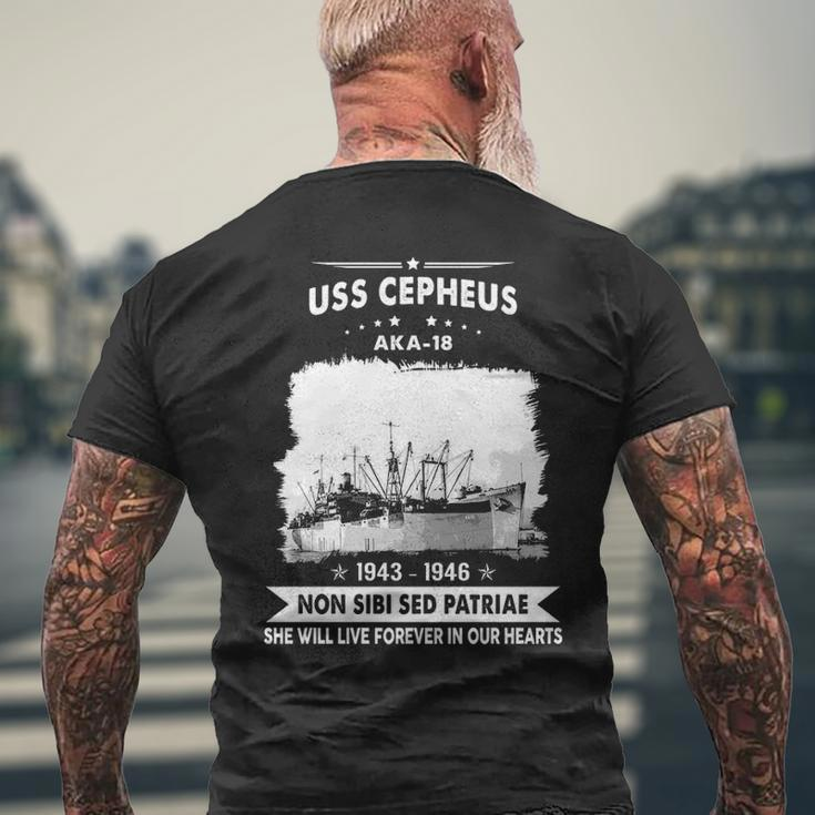 Uss Cepheus Aka Men's T-shirt Back Print Gifts for Old Men