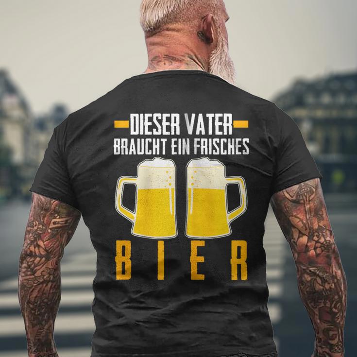 Vatertag Saufenater Frisches Bier Papa Kapuzenjacke T-Shirt mit Rückendruck Geschenke für alte Männer