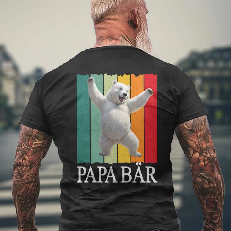 Vatertagsgeschenk Papa Bäratertagater & Opa Geschenk T-Shirt mit Rückendruck Geschenke für alte Männer