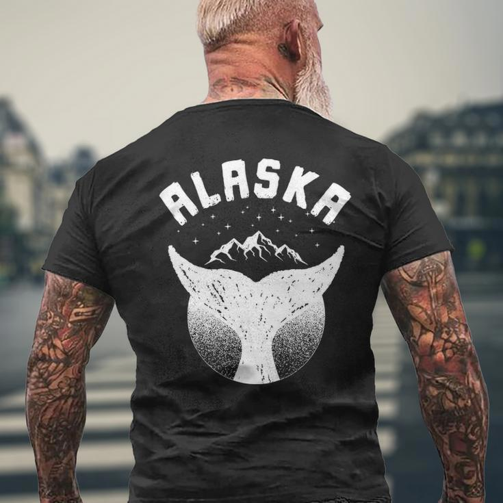 Vintage Alaska Alaska Is Calling And I Must Go Men's T-shirt Back Print Gifts for Old Men