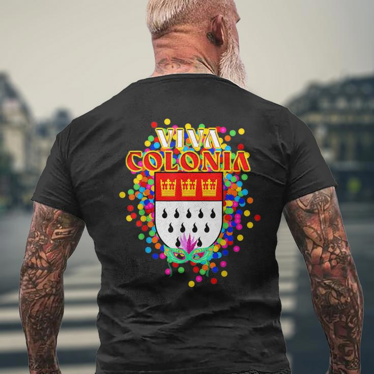 Viva Colonia Carnival Fun City Cologne T-Shirt mit Rückendruck Geschenke für alte Männer