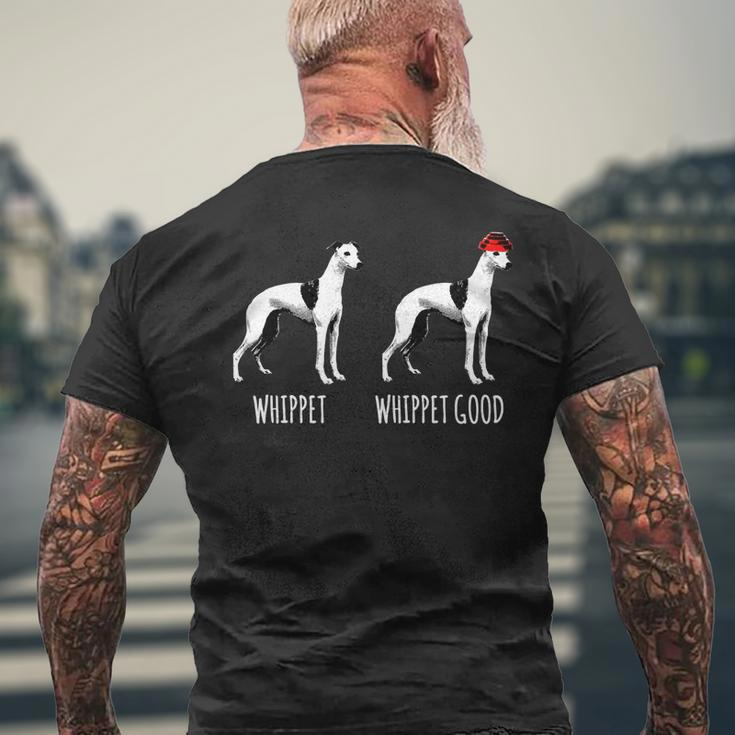 Whippet Whippet Good Dog For Dog Lovers Dog Dad Dog Mens Back Print T-shirt Gifts for Old Men