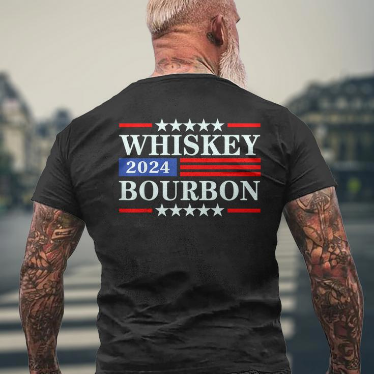 Whiskey 2024 Bourbon Men's T-shirt Back Print Gifts for Old Men