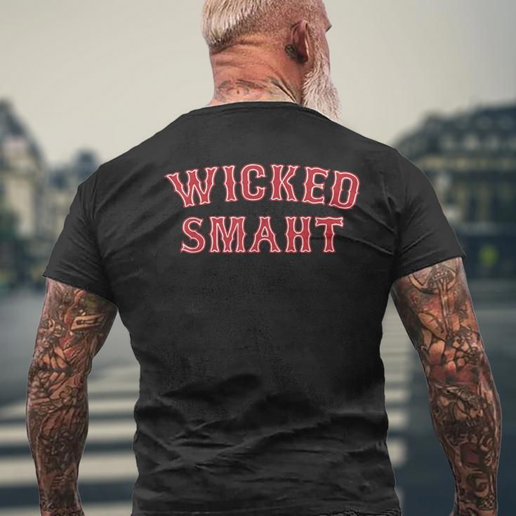 Wicked Boston Accent Men's T-shirt Back Print Gifts for Old Men