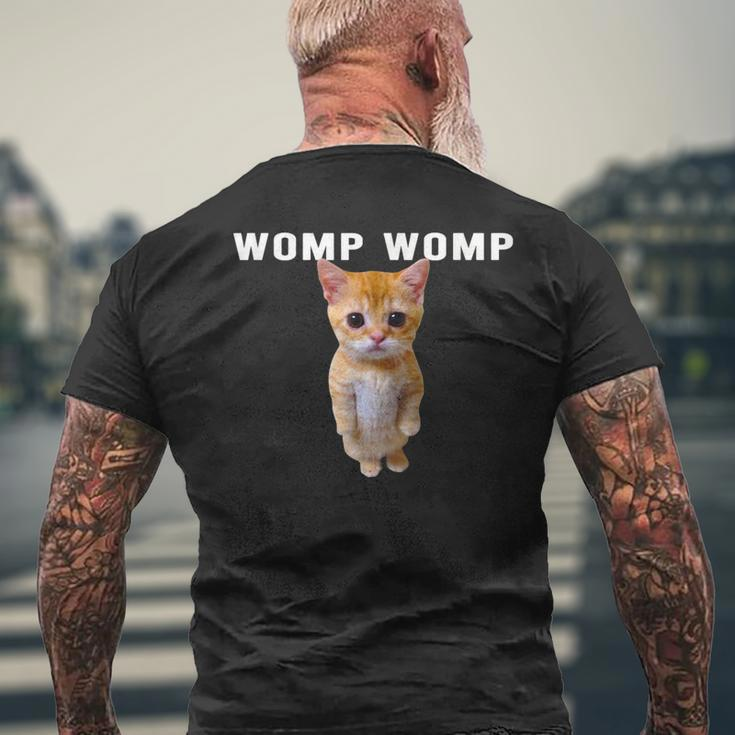 Womp Womp Cute Sad Dog Men's T-shirt Back Print Gifts for Old Men