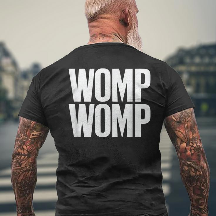 Womp Womp Meme Humor Quote Graphic Top Men's T-shirt Back Print Gifts for Old Men