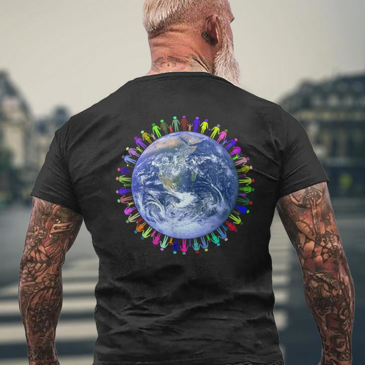 The World Is Colorful Wirsindmehr T-Shirt mit Rückendruck Geschenke für alte Männer
