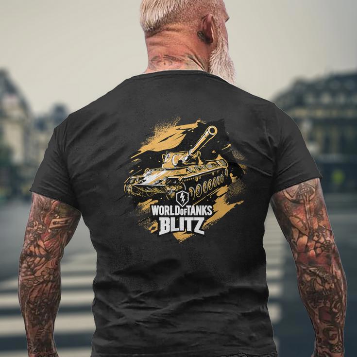 World Of Tanks Blitz Wild Leo T-Shirt mit Rückendruck Geschenke für alte Männer