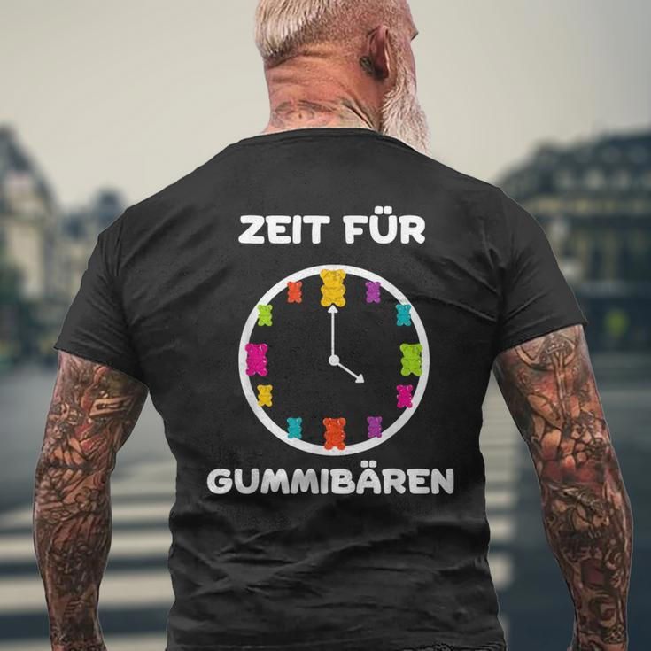 Zeit Für Gummibär Gummy Bear S T-Shirt mit Rückendruck Geschenke für alte Männer