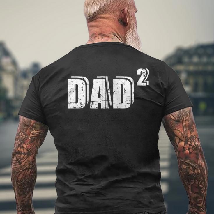 Zweifacher Papaater Hoch 2 Kapuzenjacke T-Shirt mit Rückendruck Geschenke für alte Männer