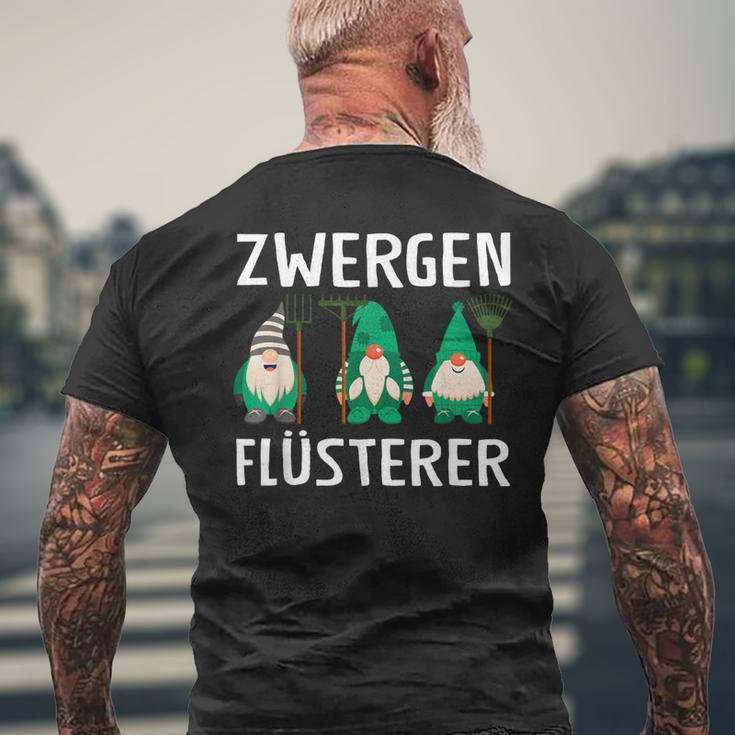 Zwergen Whisperer Garden Gnomes S T-Shirt mit Rückendruck Geschenke für alte Männer