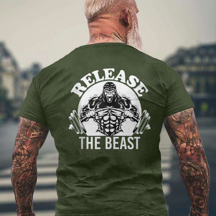 Release The Beast Before Christmas Men's T-shirt Back Print Gifts for Old Men