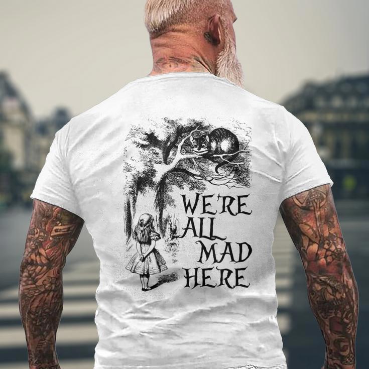 Alice In Wonderland T-Shirt mit Rückendruck Geschenke für alte Männer