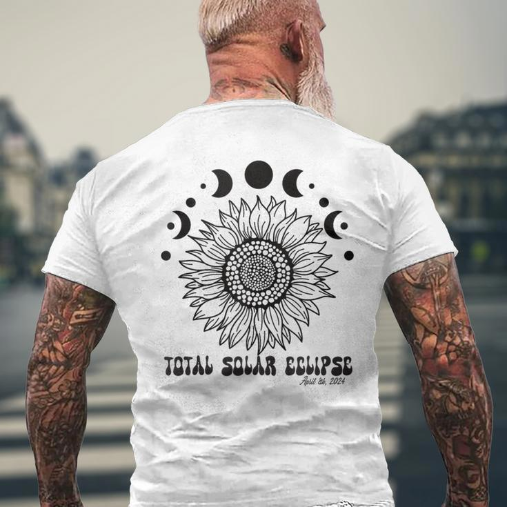 America Totality Spring 40824 Total Solar Eclipse 2024 Men's T-shirt Back Print Gifts for Old Men