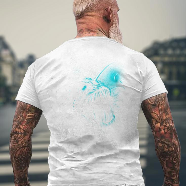 Anglerfish Deep Sea Creatures Angler Fish Ocean Sea Monster Men's T-shirt Back Print Gifts for Old Men