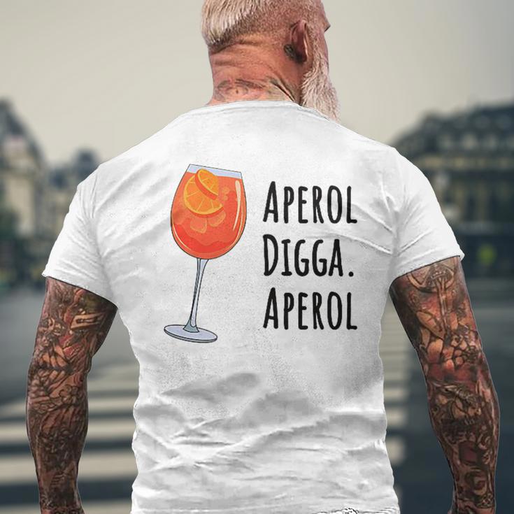 Aperol Digga Aperol Cocktail Summer Drink Aperol T-Shirt mit Rückendruck Geschenke für alte Männer