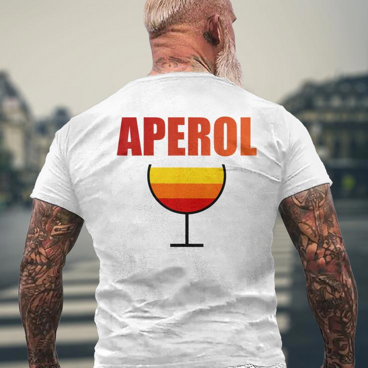 Aperol Spritz Love Summer Malle Vintage Drink T-Shirt mit Rückendruck Geschenke für alte Männer