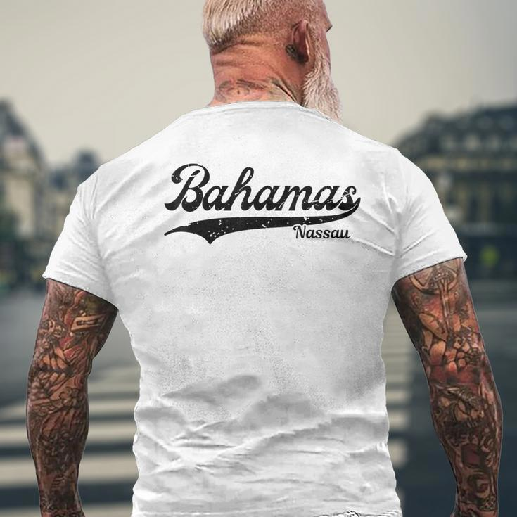 Bahamas Nassau Reunion Trip Matching Travel Party Cruising Men's T-shirt Back Print Gifts for Old Men