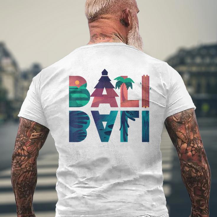 Bali For Bali Fans T-Shirt mit Rückendruck Geschenke für alte Männer