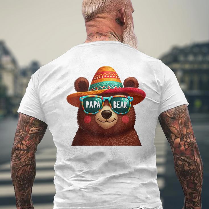 Bär Papa Bear Papaatertagsgeschenk Für Papa Spruch Lustig T-Shirt mit Rückendruck Geschenke für alte Männer