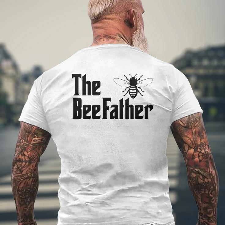 The Beefather Beekeeping Beekeeper Mens Back Print T-shirt Gifts for Old Men