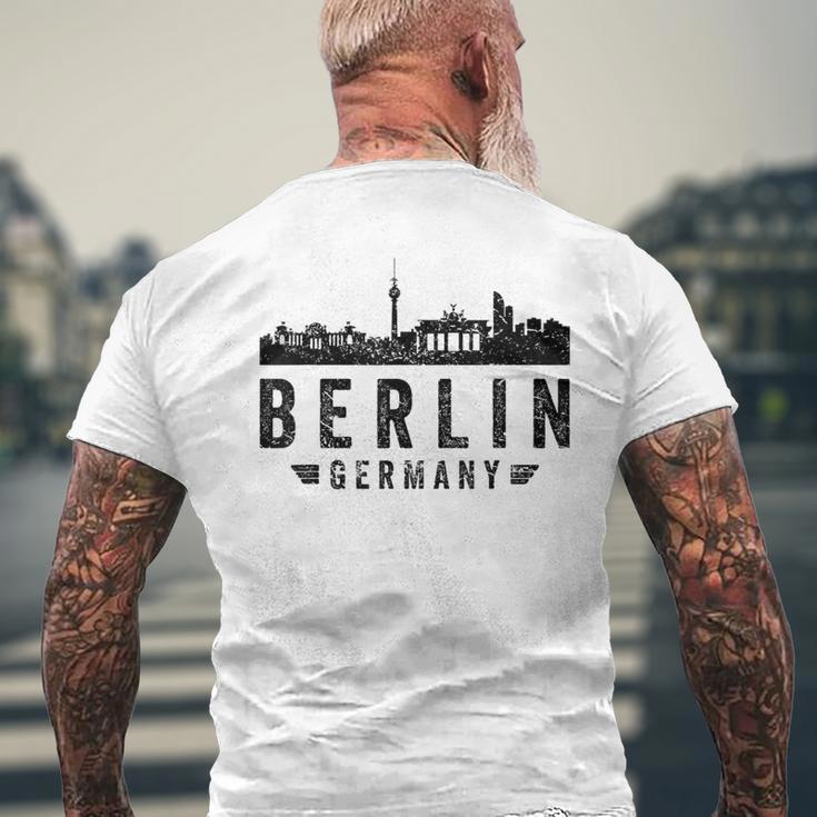 Berlin Souvenir Berlin Skyline Berlin T-Shirt mit Rückendruck Geschenke für alte Männer