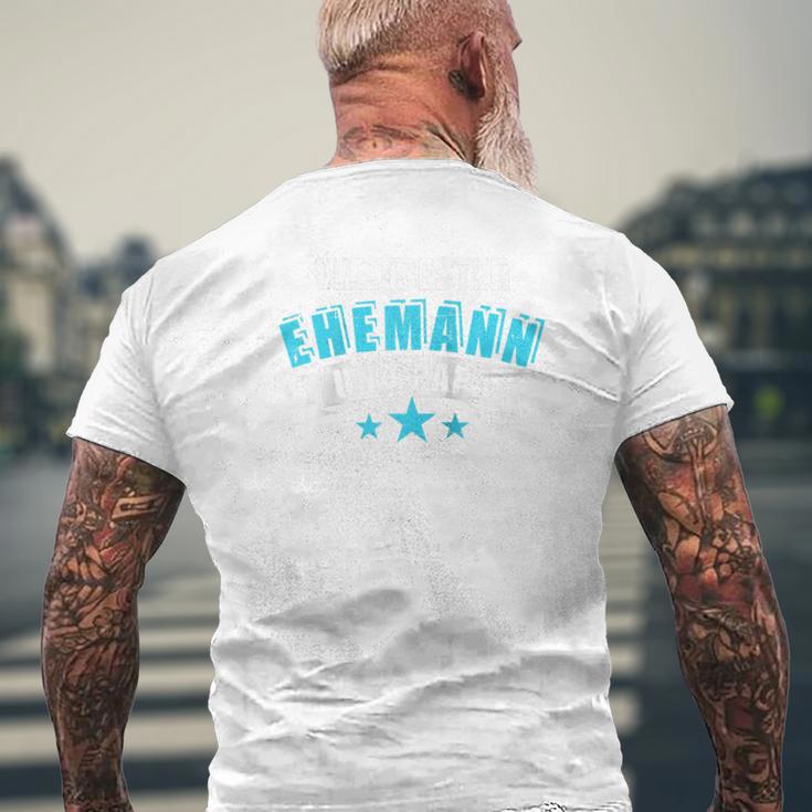 Bester Ehemann Und Papa Geschenk Zumatertag Raglan T-Shirt mit Rückendruck Geschenke für alte Männer