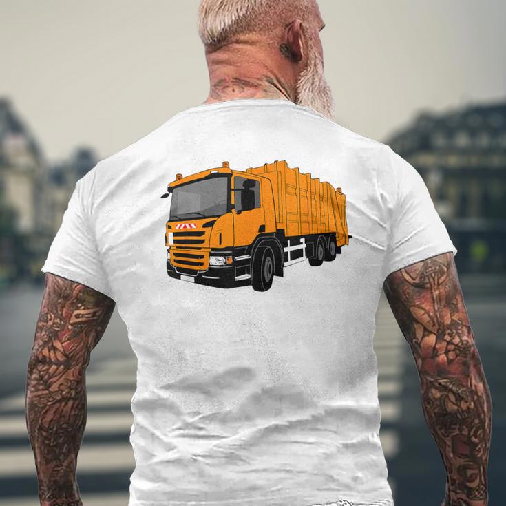 Bin Truck T-Shirt mit Rückendruck Geschenke für alte Männer