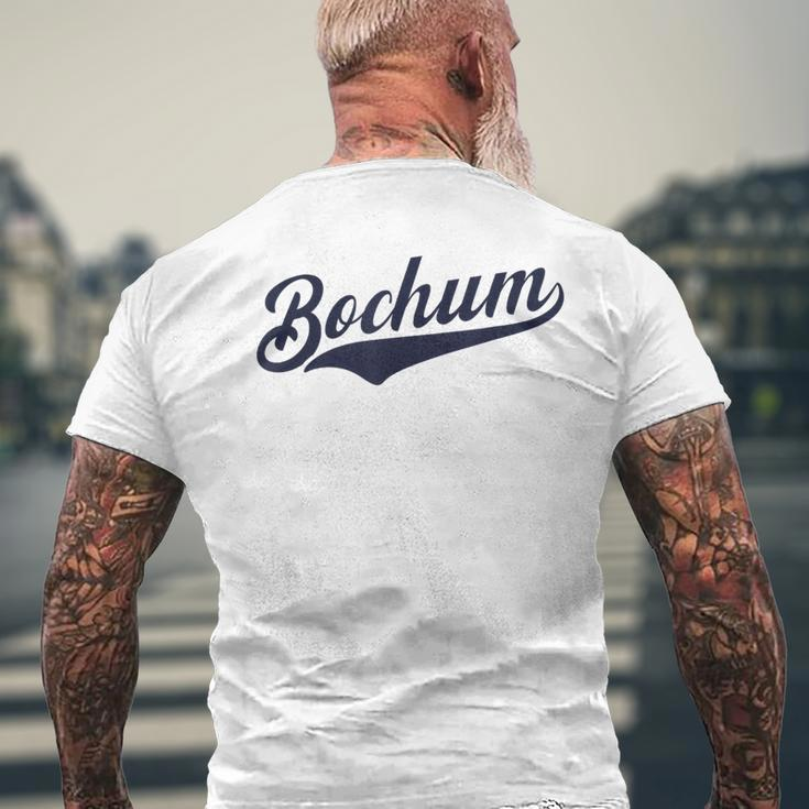 Bochum Tief Im West T-Shirt mit Rückendruck Geschenke für alte Männer