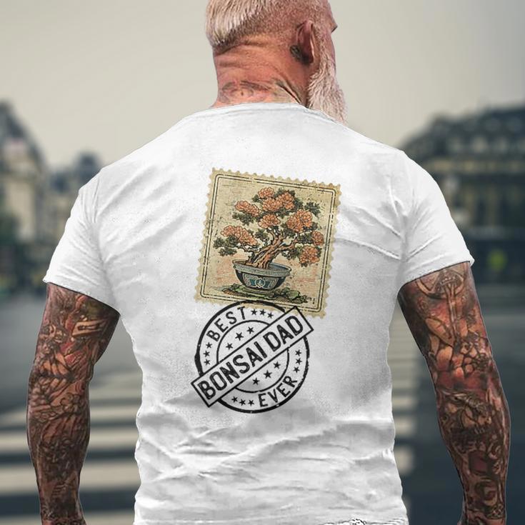 Bonsai-Papa Bonsaibaum Bonsai-Pflanzen Bonsaistempel Bonsai T-Shirt mit Rückendruck Geschenke für alte Männer