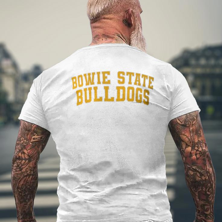 Bowie State University Bulldogs 03 Men's T-shirt Back Print Gifts for Old Men
