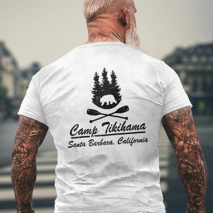 Camp Tikihama Camping Life Camp Lover Men's T-shirt Back Print Gifts for Old Men